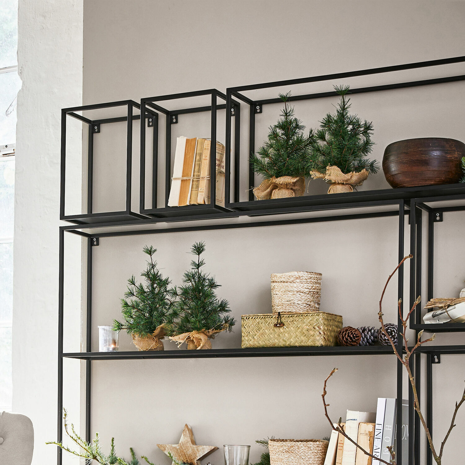 Set di 4 alberelli decorativi Millies