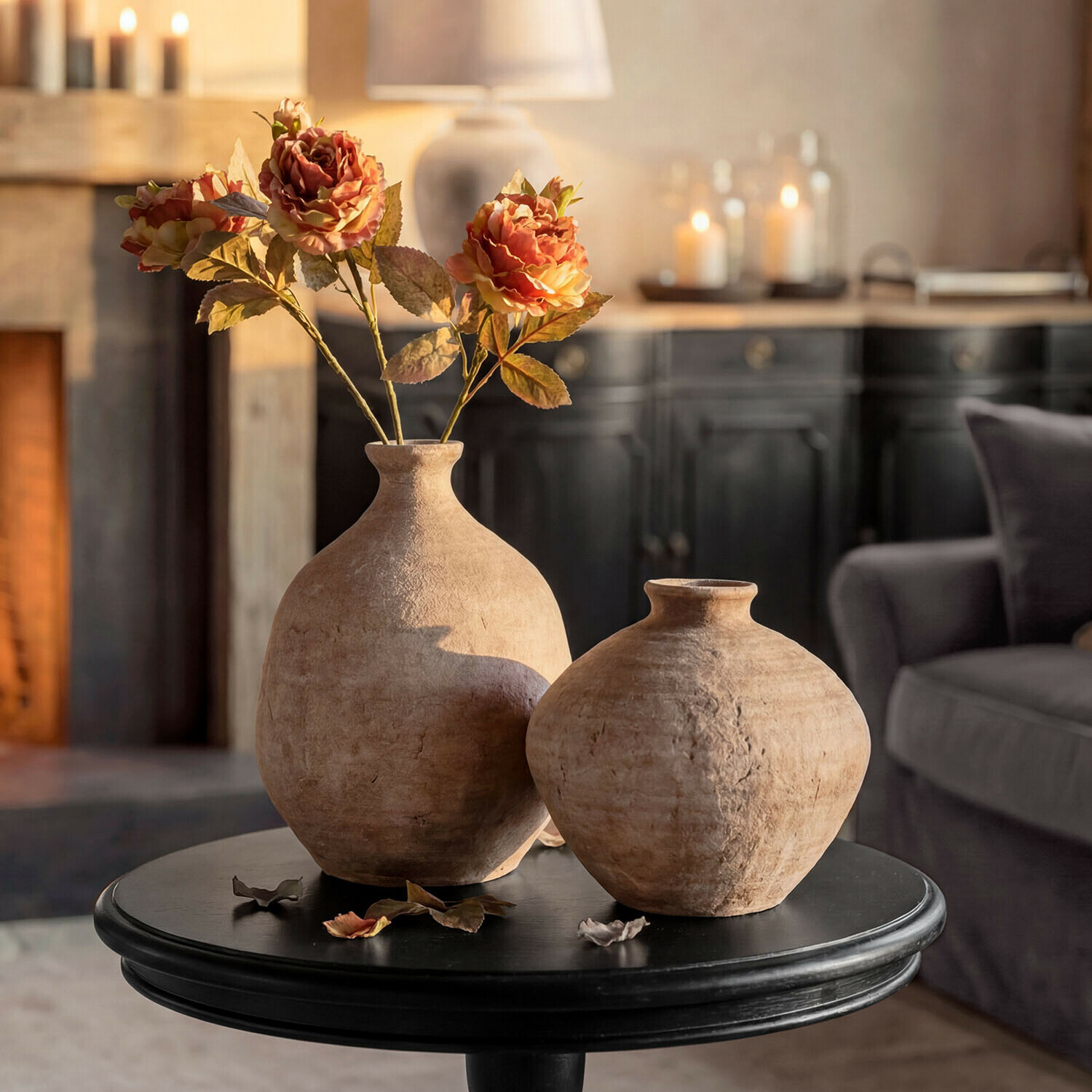 Coppia di vasi decorativi Kelvador
