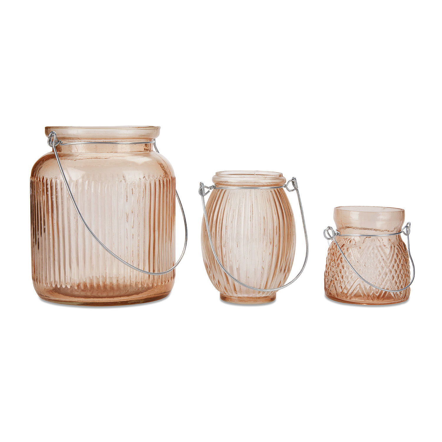 Set di 3 portacandele Maxence