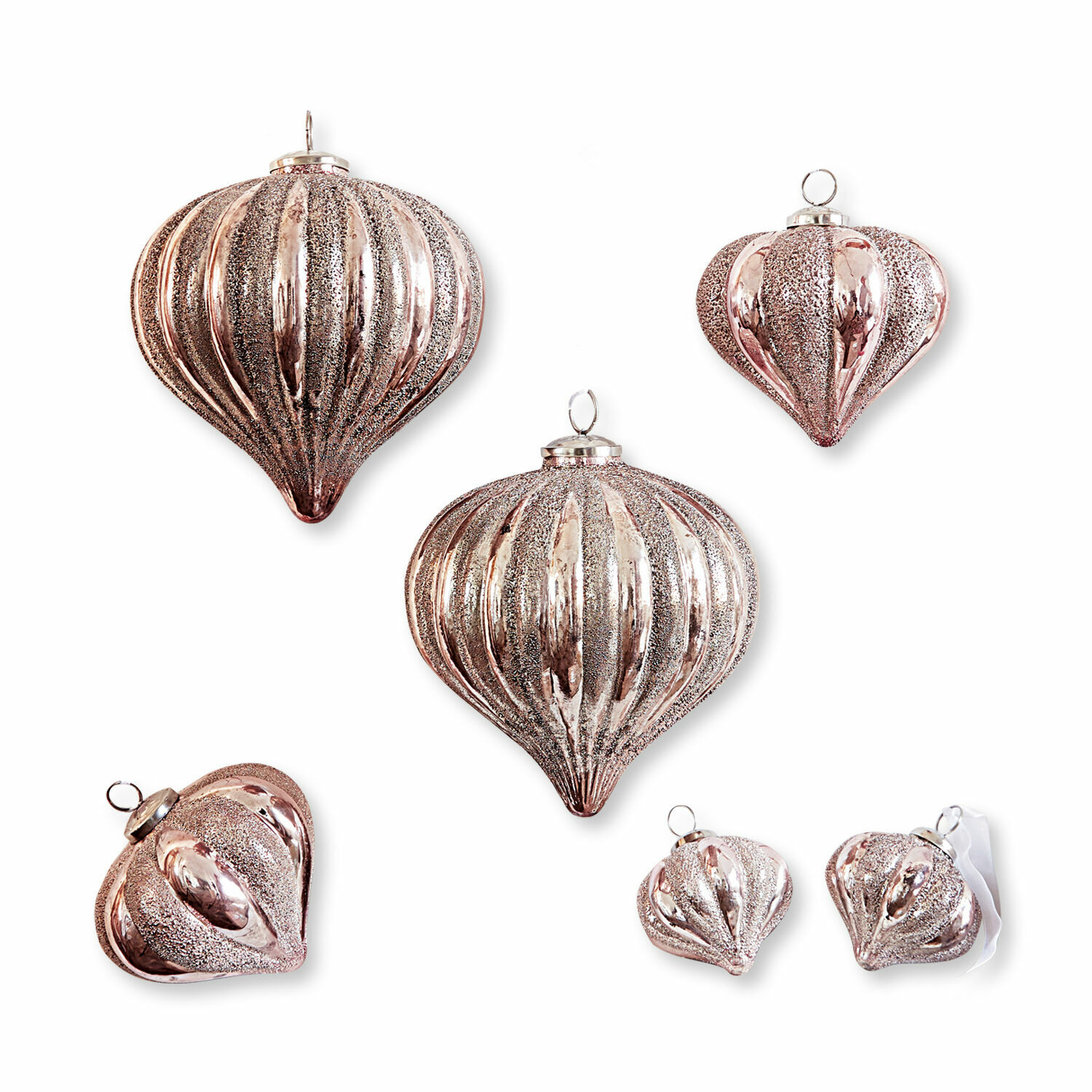 Set di 6 decorazioni natalizie Bornesse