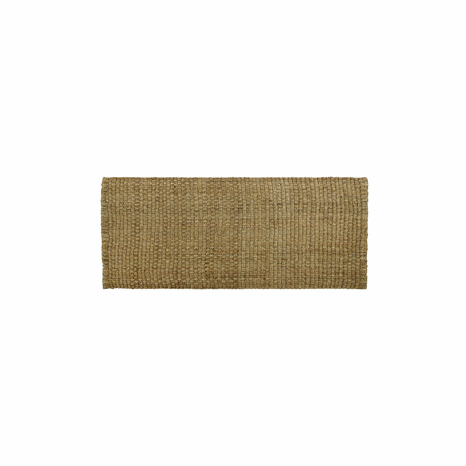 Tappeto Daoukro Tappeto rettangolare in juta naturale beige, ideale per interni e terrazze
