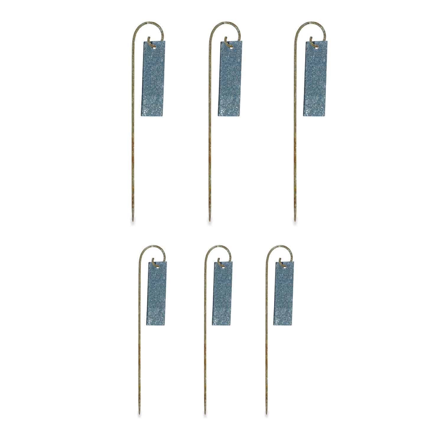Set di 6 etichette per piante aromatiche Sefrou