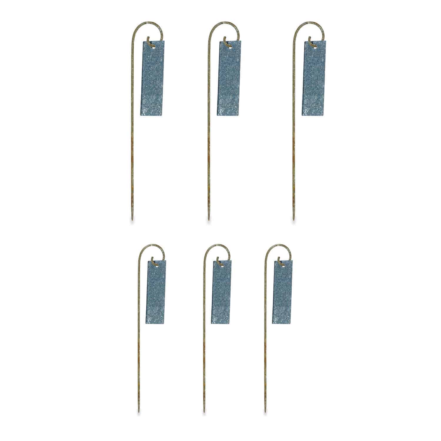 Set di 6 etichette per piante aromatiche Sefrou