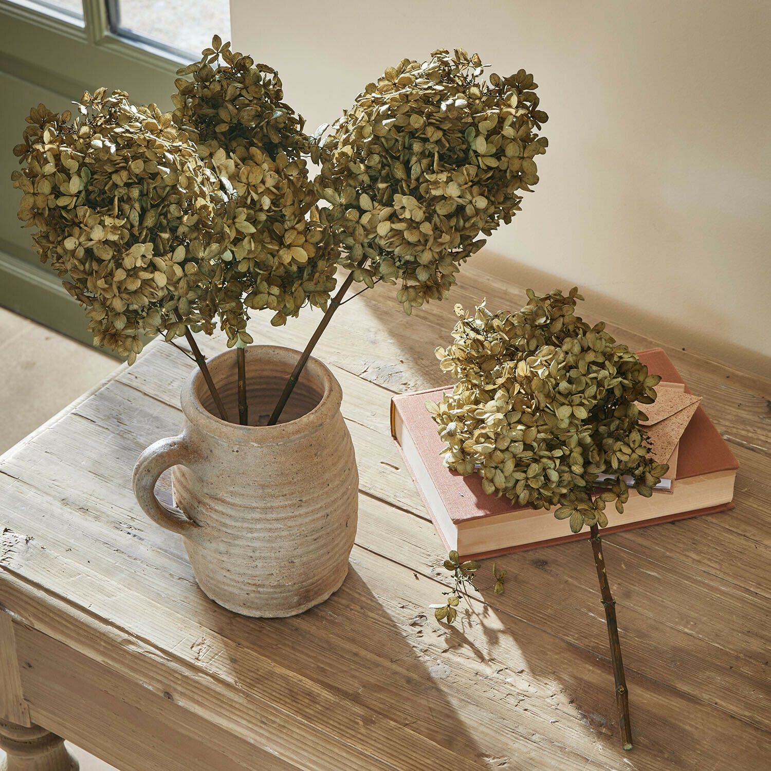 Set di 4 fiori secchi Brissonne