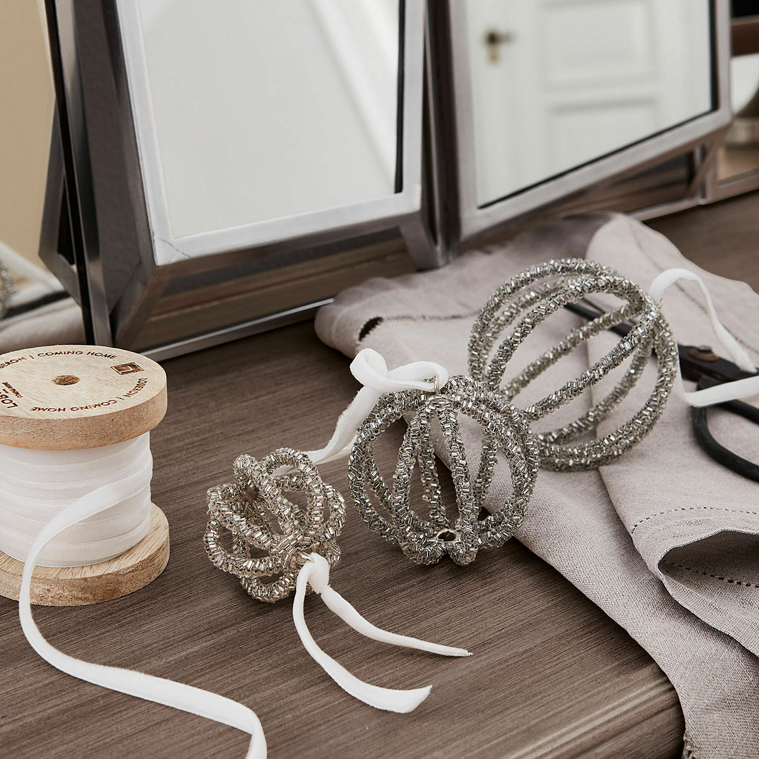 Set di 3 decorazioni natalizie Stade
