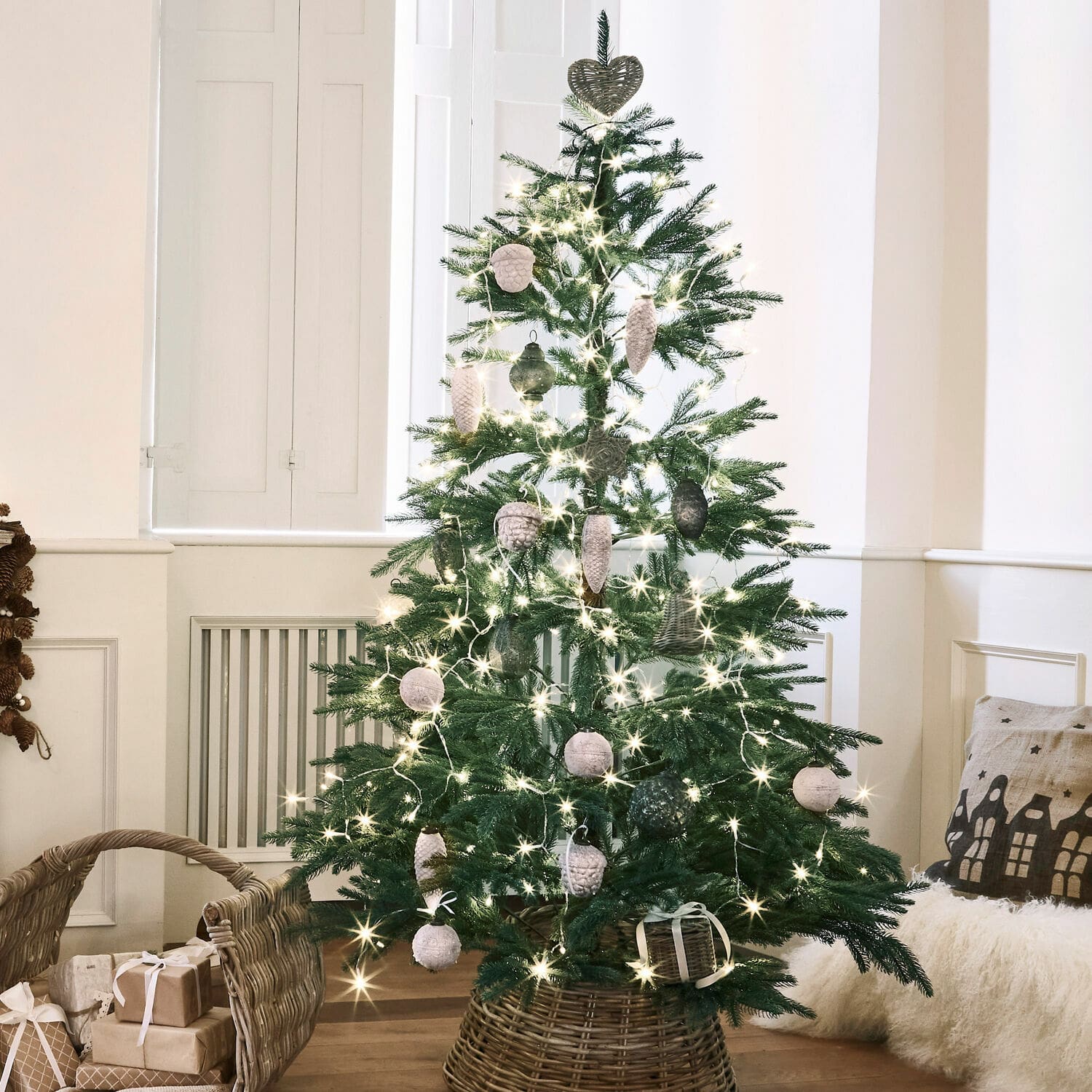 Set di 6 decorazioni natalizie Quirat