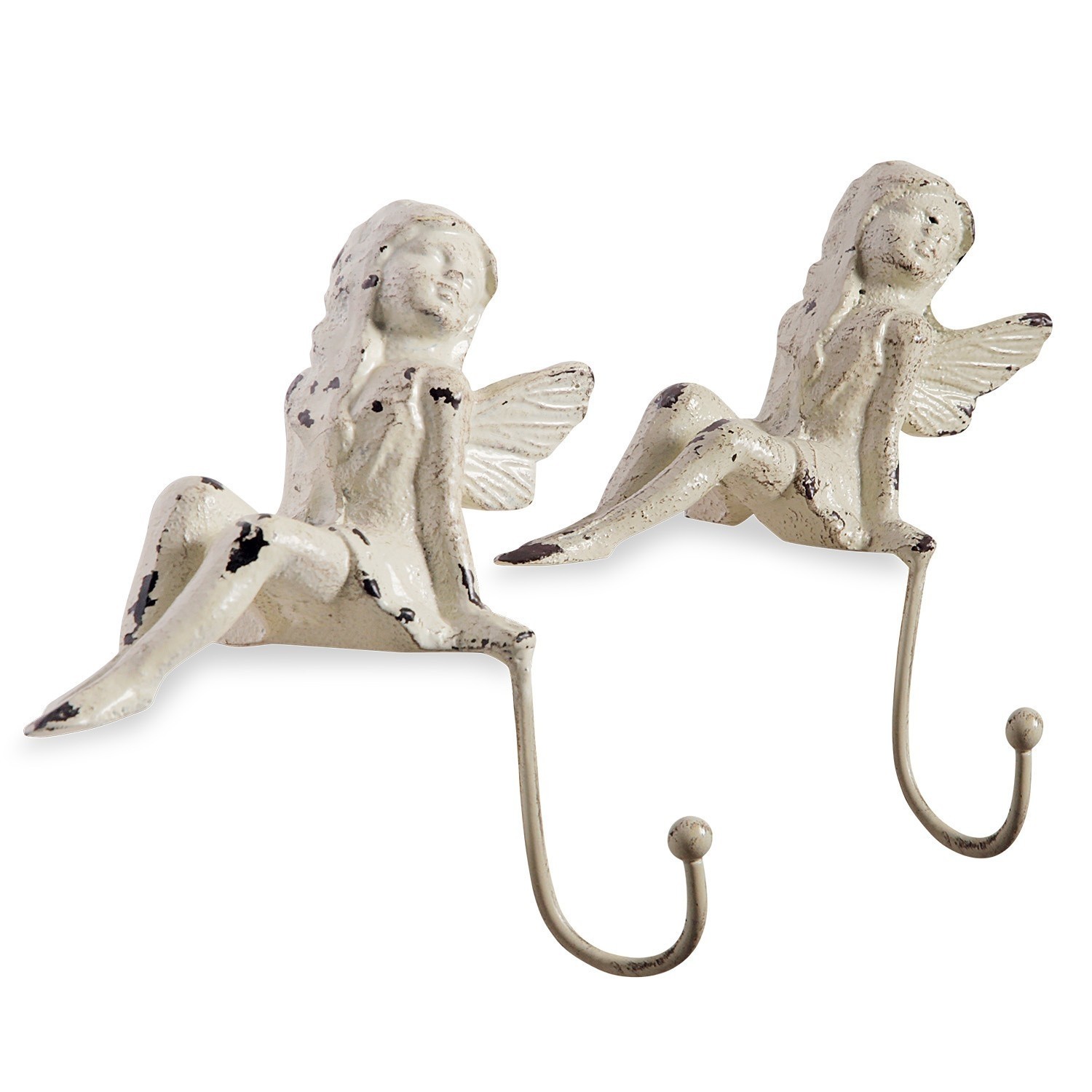 Coppia di ganci a forma di elfi Angel