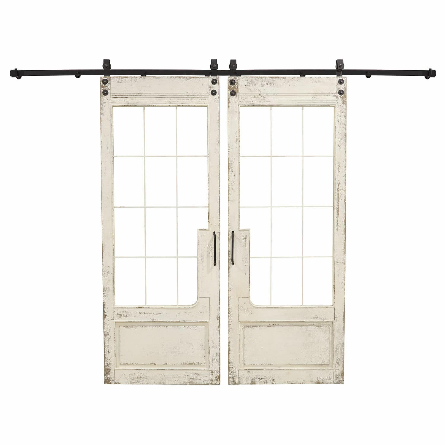 Porta scorrevole a doppia anta Queverie