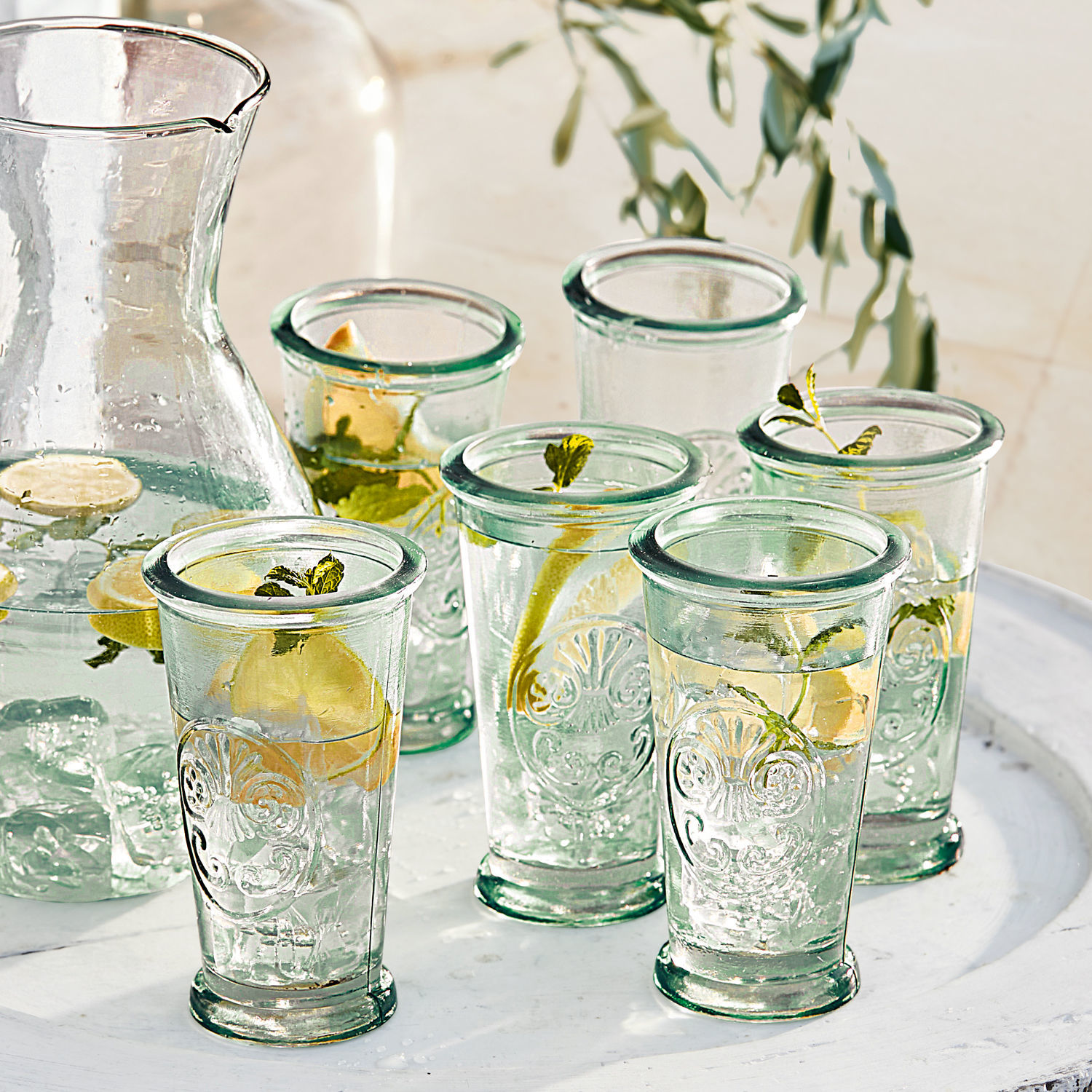 Set di 6 bicchieri Giordano