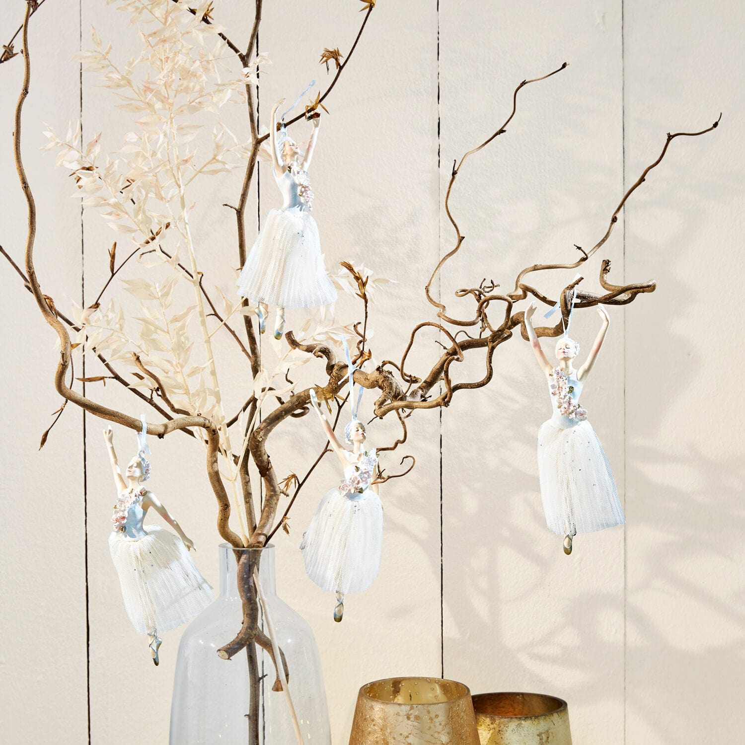 Set di 4 decorazioni da appendere Ryn