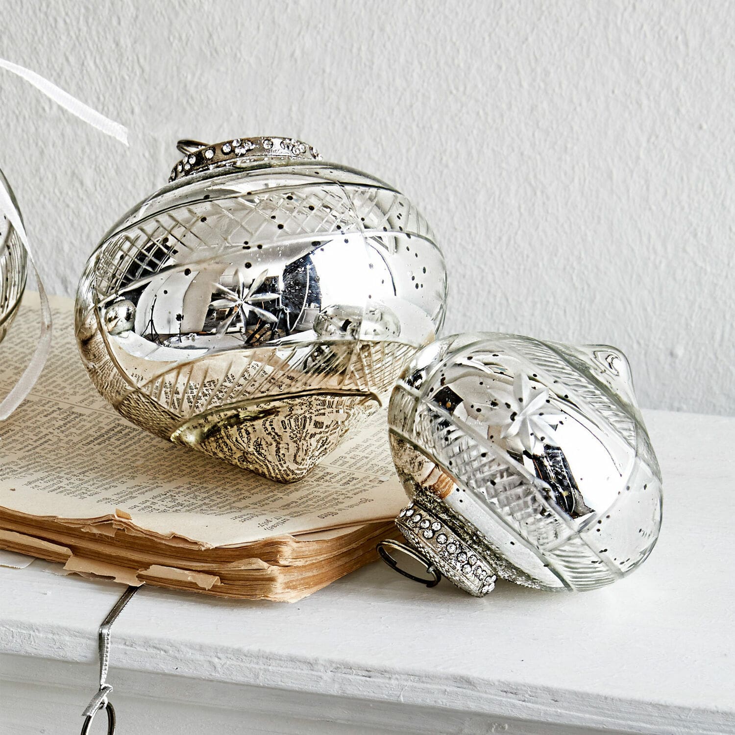Set di 6 decorazioni natalizie Sully