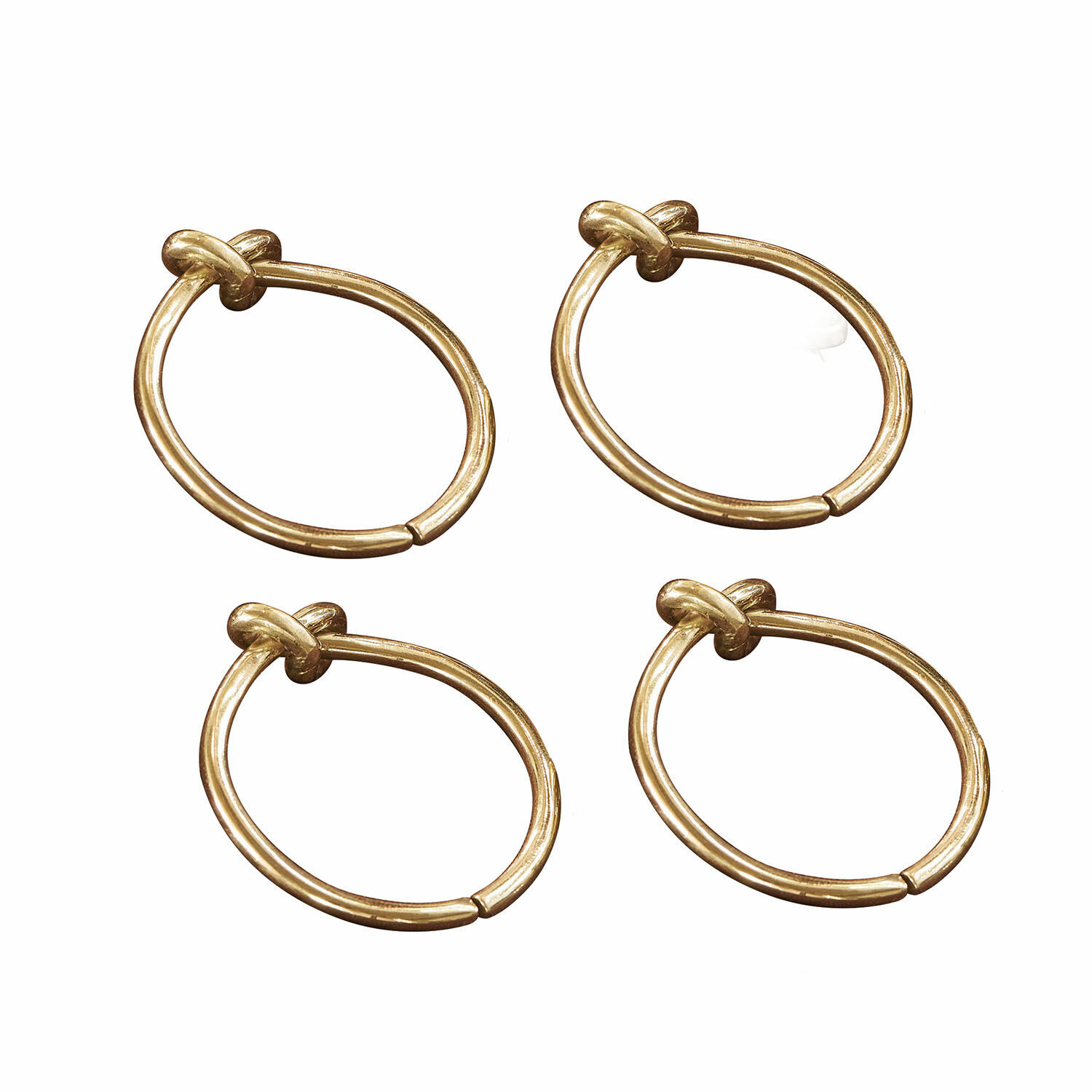 Set di 4 portatovaglioli ad anello Motje