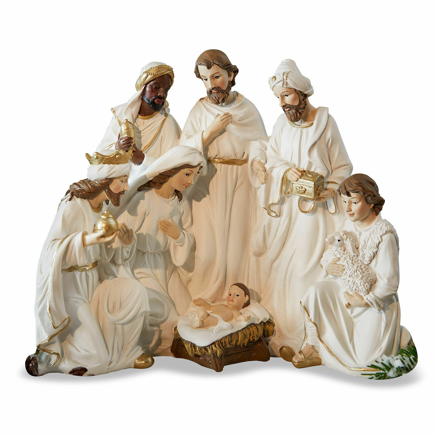 Gruppo di statuine natalizie Kanem