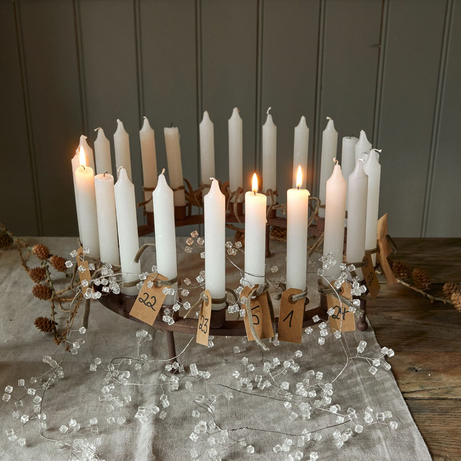 Set di 12 candele Bauceau