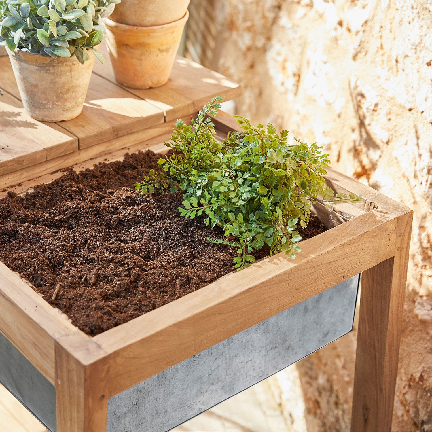 Tavolo per giardinaggio Mathéo