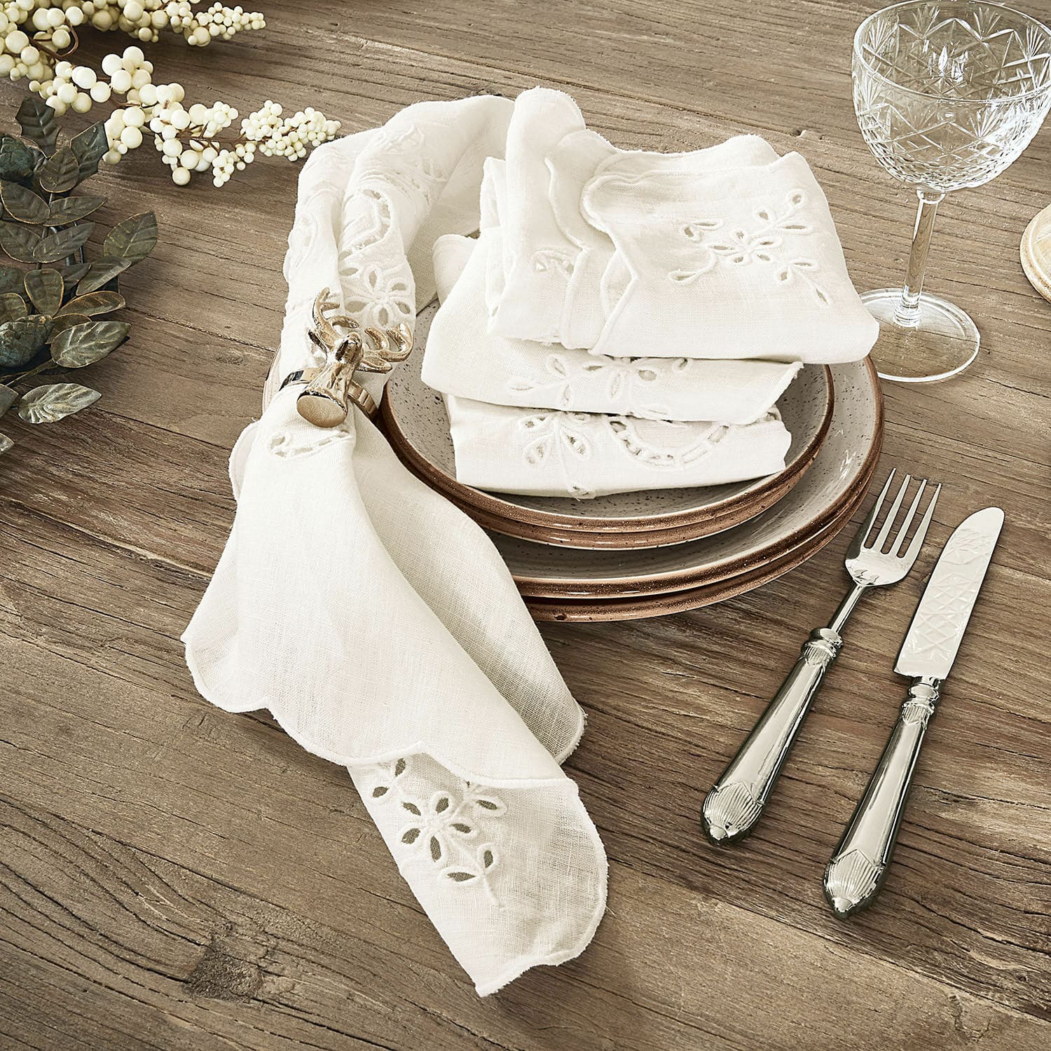 Set di 4 tovaglioli Pinja