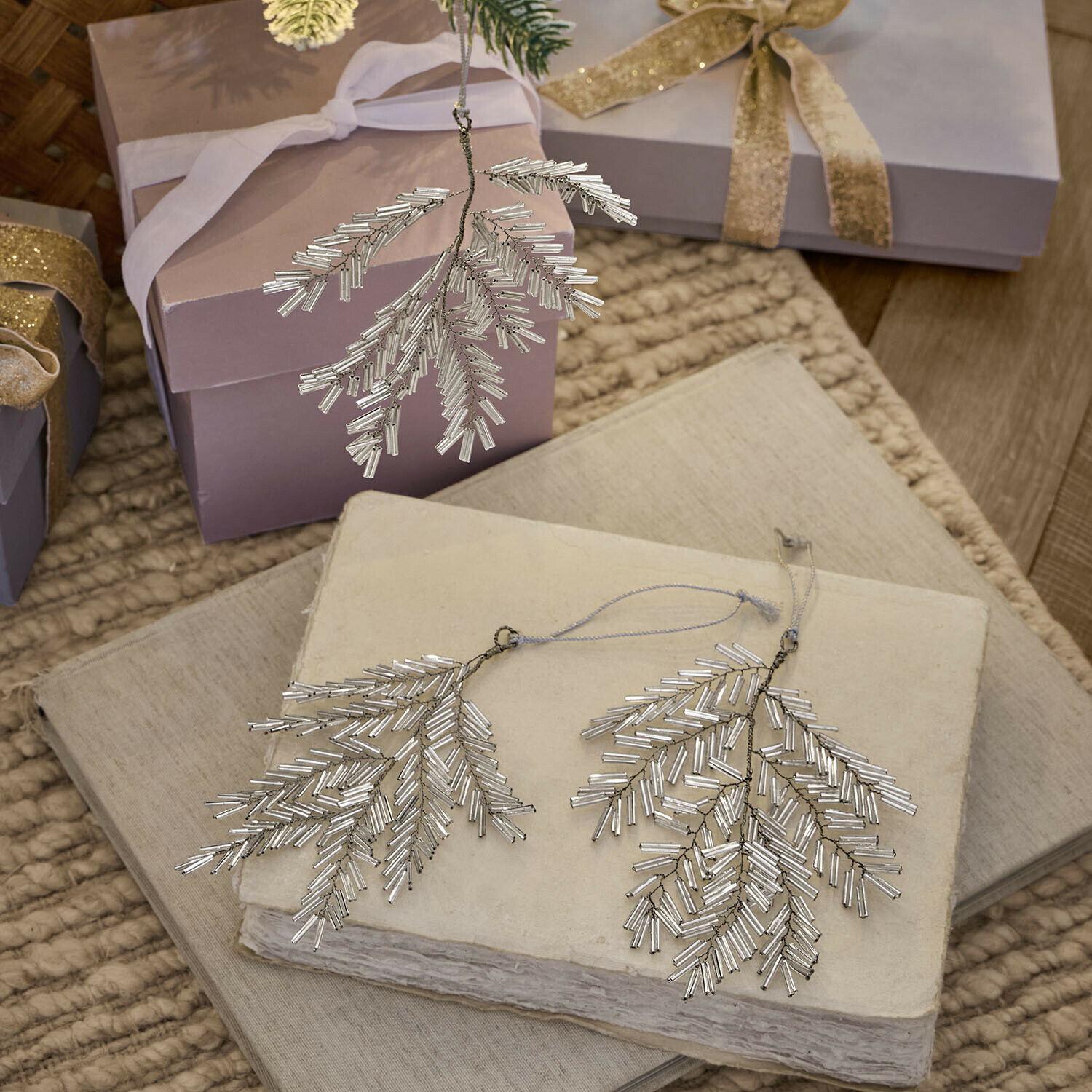 Set di 3 decorazioni da appendere Péralise Set di 3 decorazioni da appendere Péralise