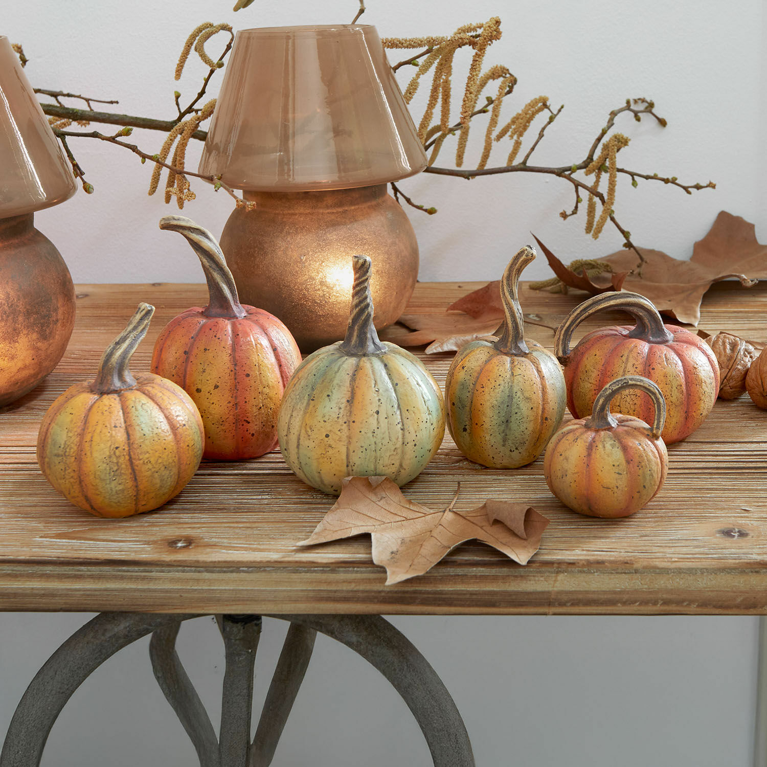 Set di 6 zucche decorative Yokane