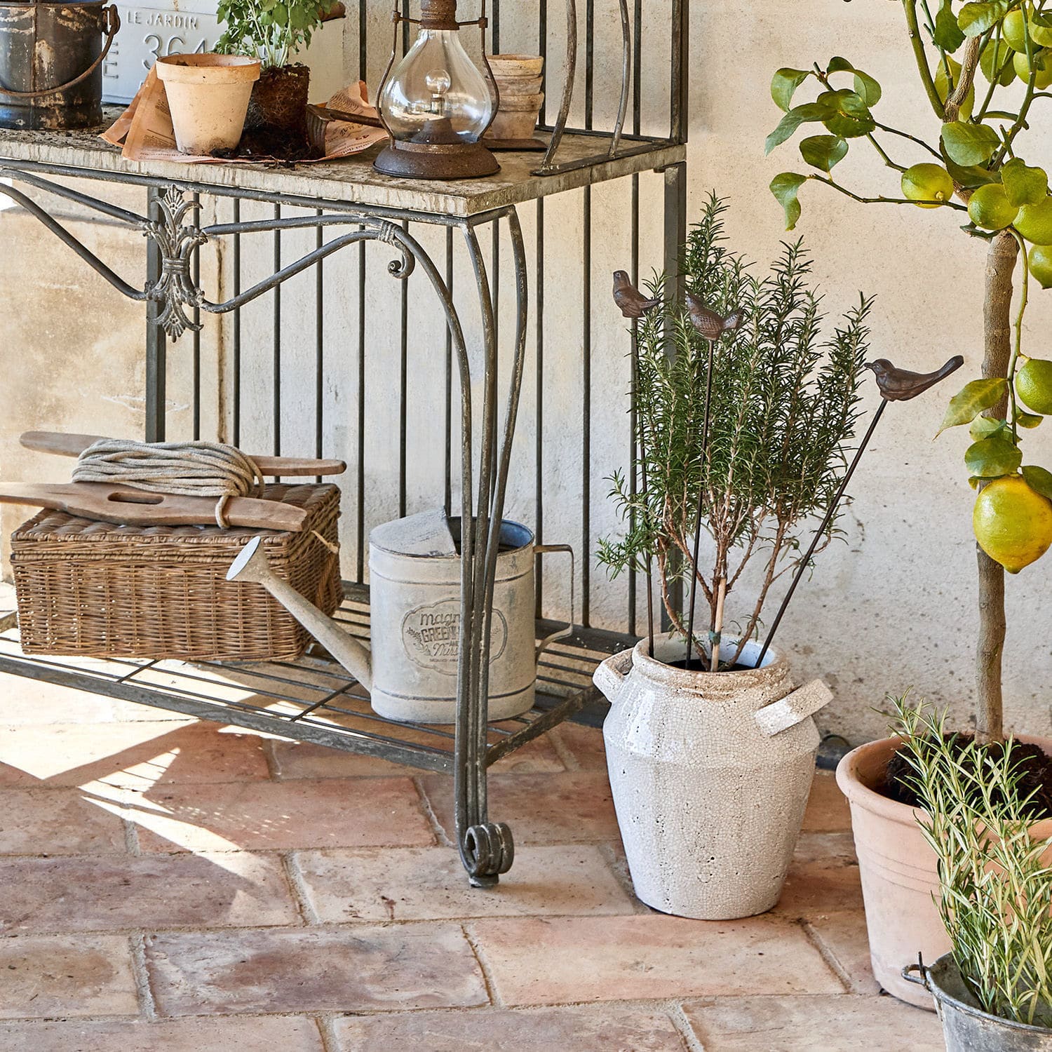 Set di 3 decorazioni da giardino con asta Laver