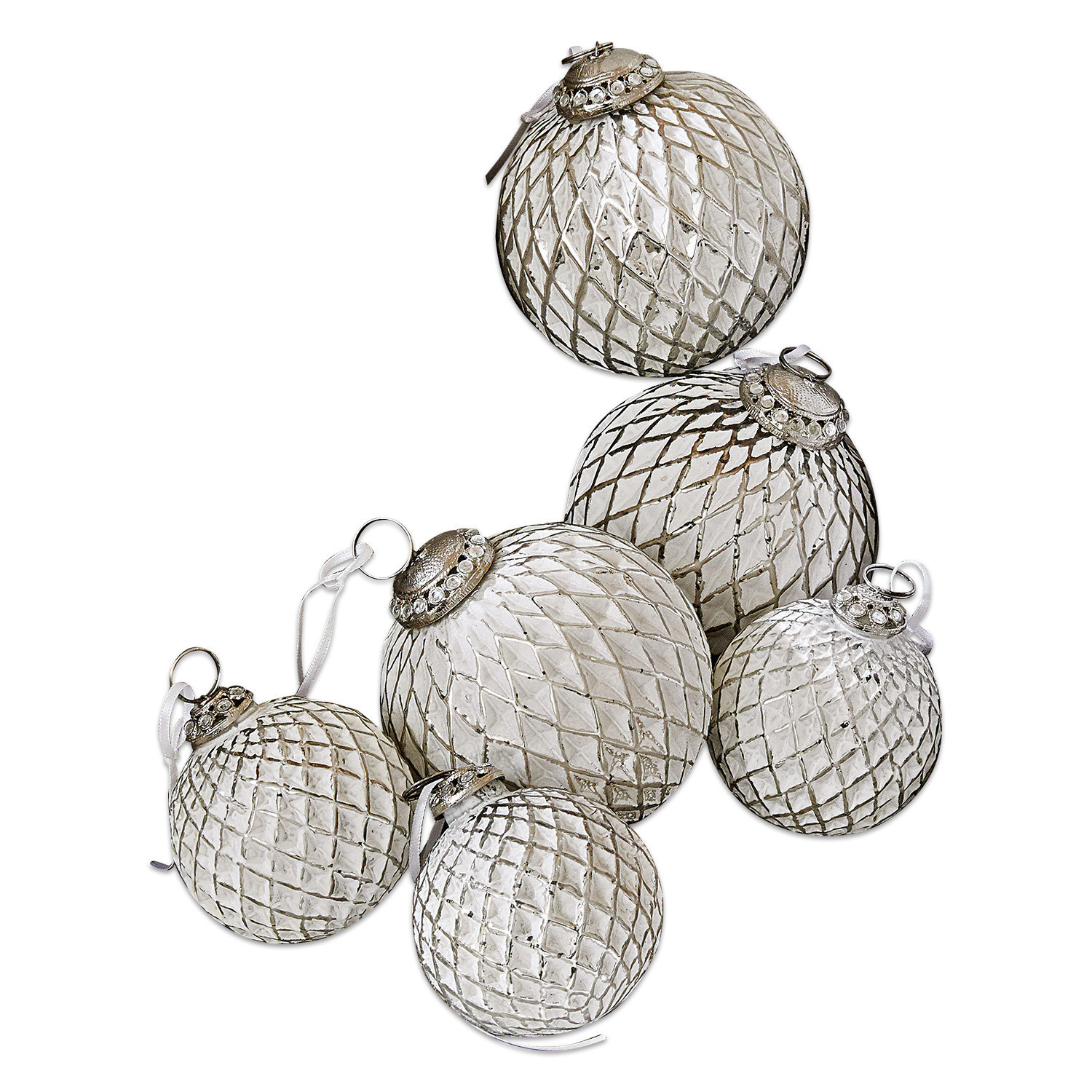Set di 6 decorazioni natalizie Maélys