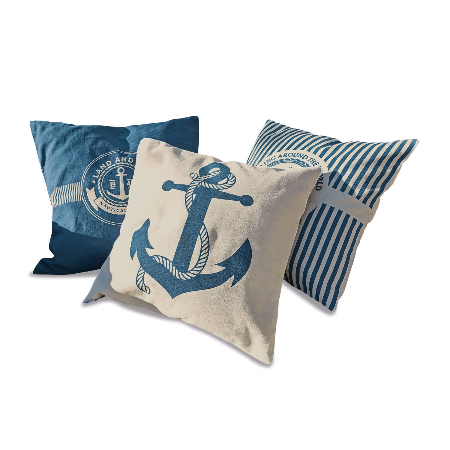 Set di 3 copricuscini Agde