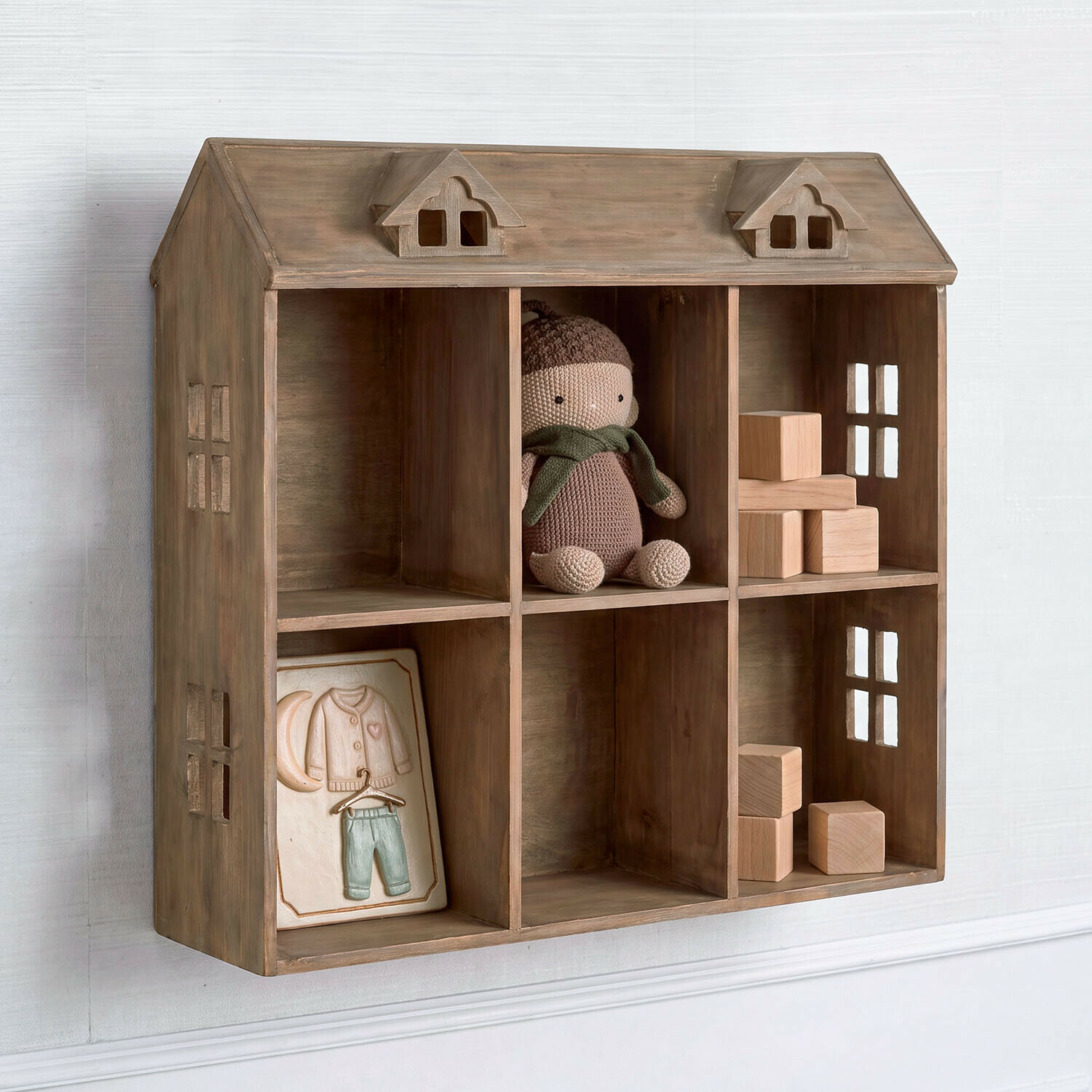 Scaffale da parete per bambini Brelionne Scaffale da parete per bambini Brelionne