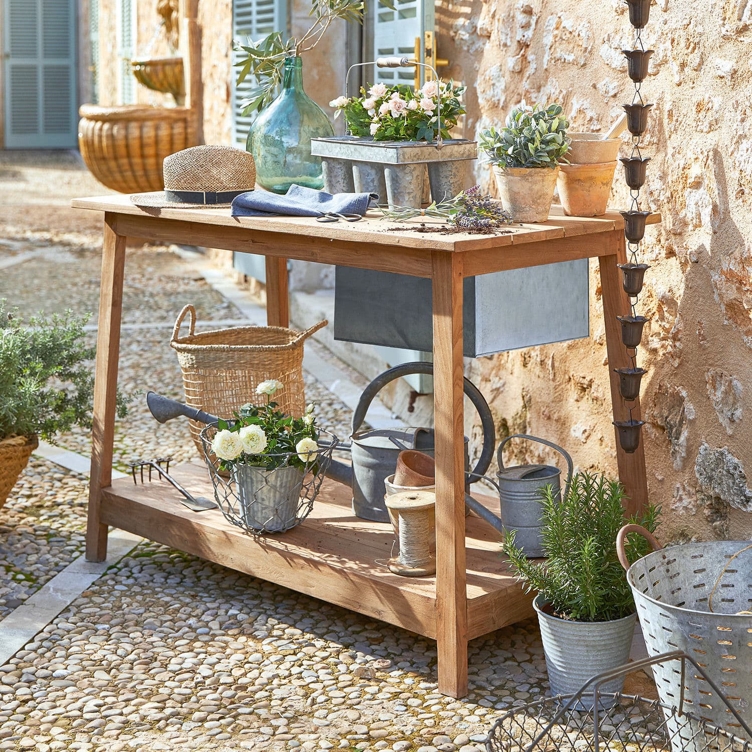 Tavolo per giardinaggio Mathéo