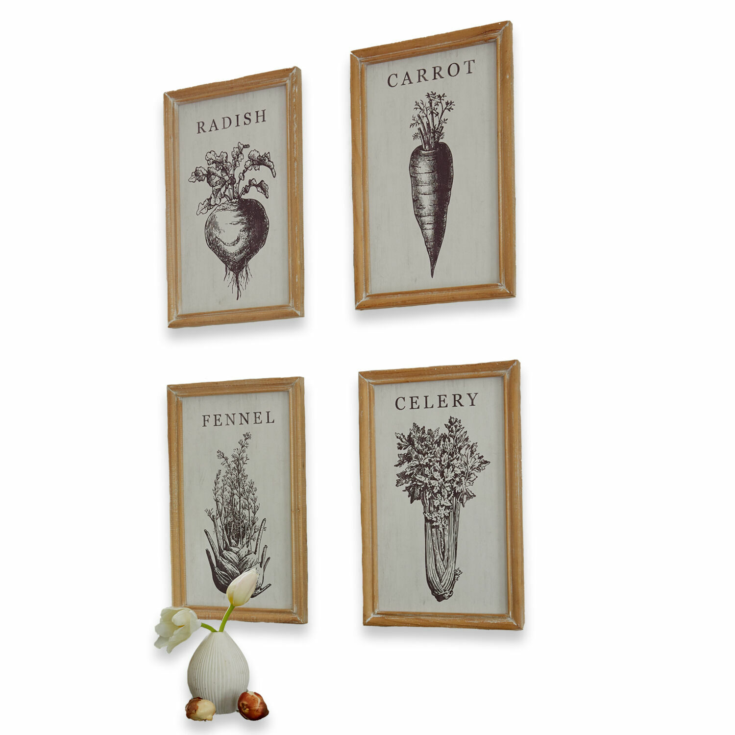 Set di 4 quadretti Frutillar
