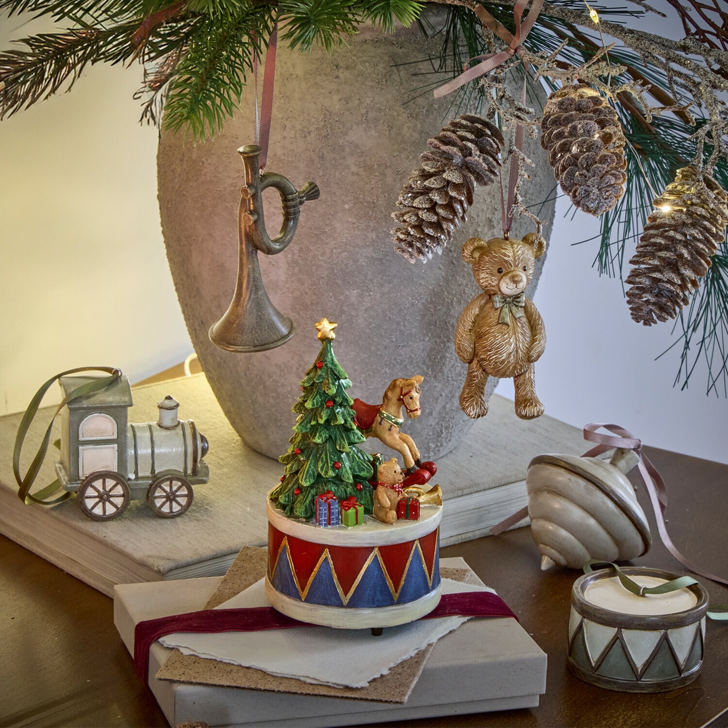 Set di 5 decorazioni da appendere Dassa