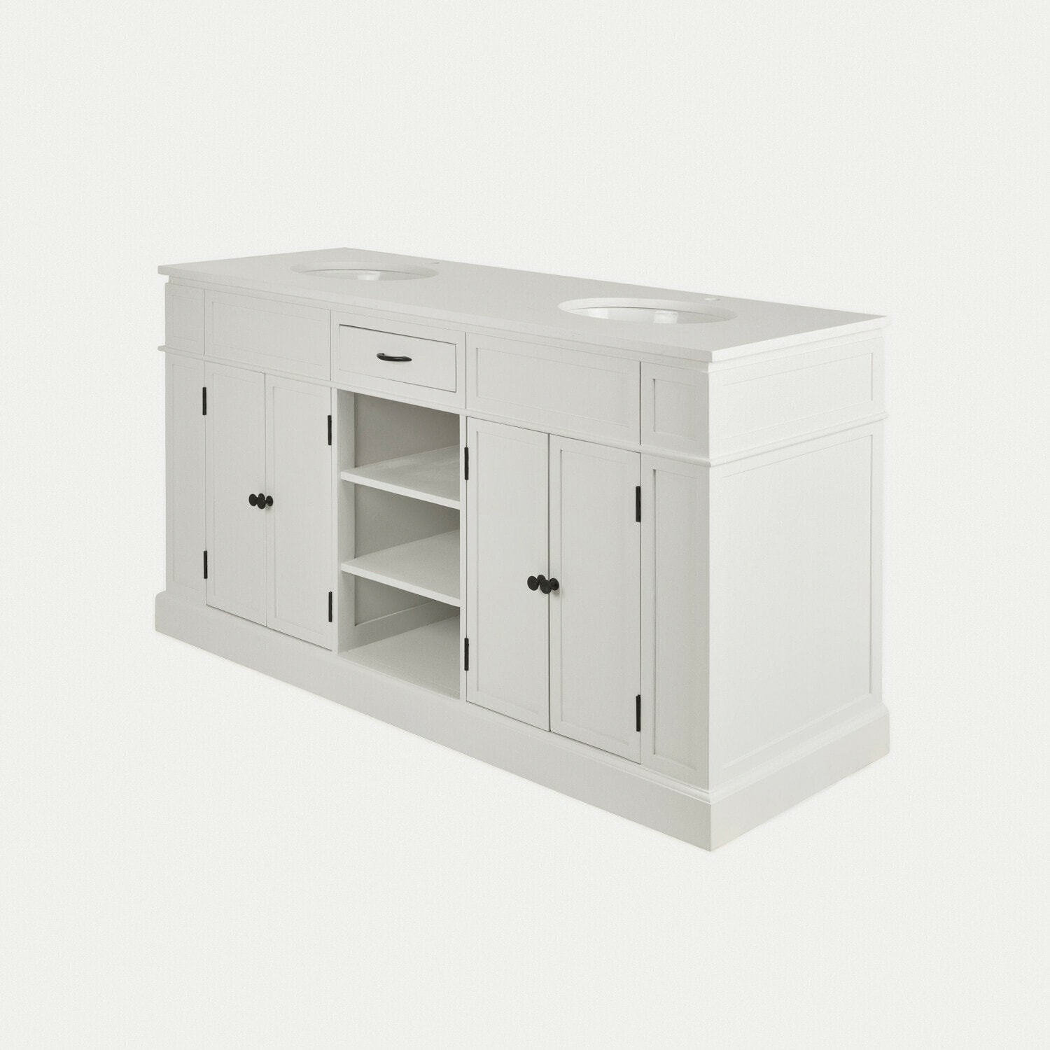 Mobile con doppio lavabo Lydia
