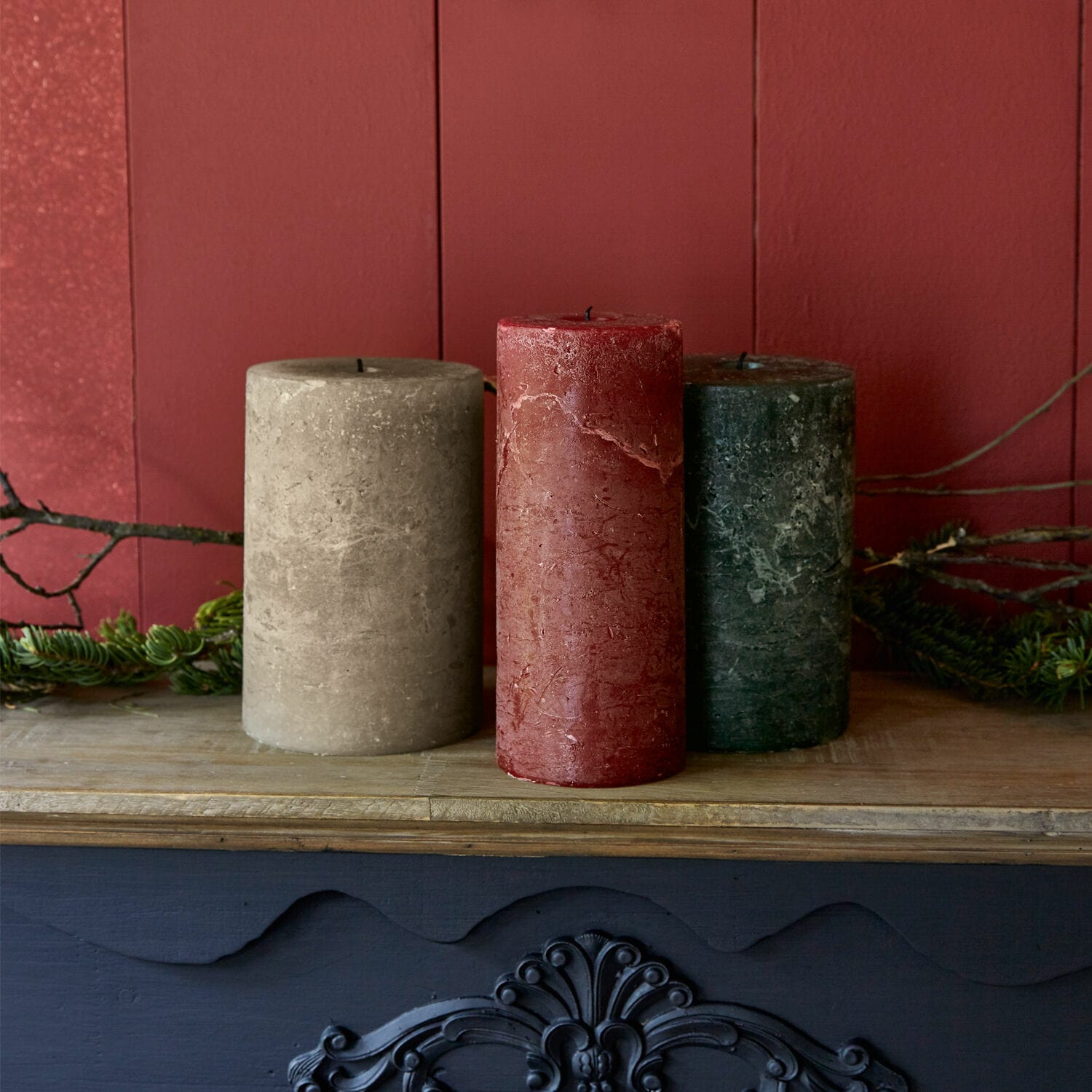 Set di 3 candele Salis