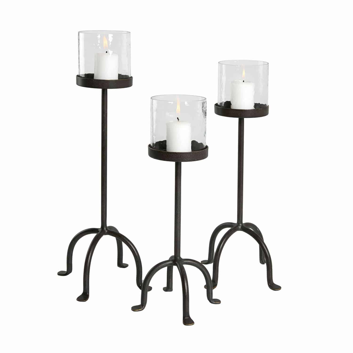 Set di 3 portalumini Tanbira