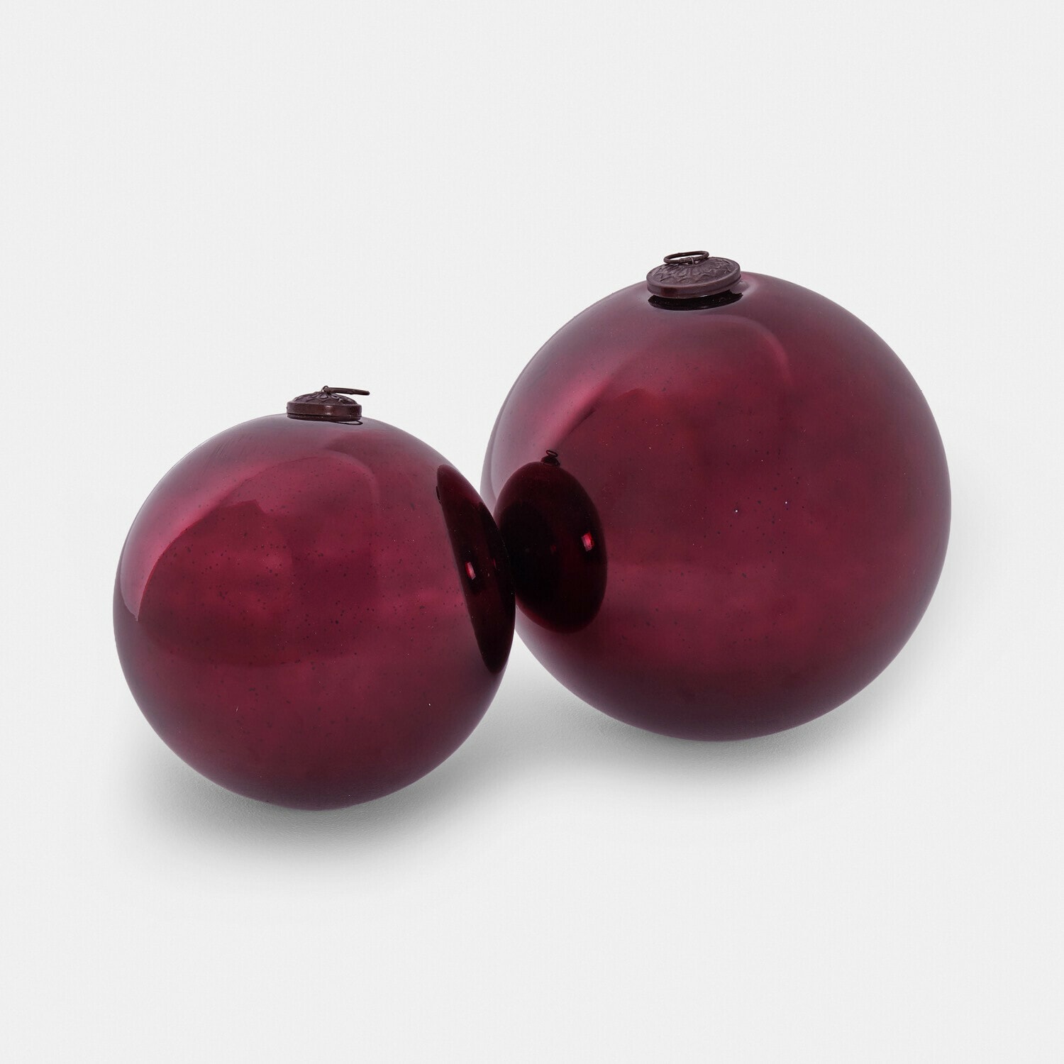 Coppia di palline di Natale Murrey
