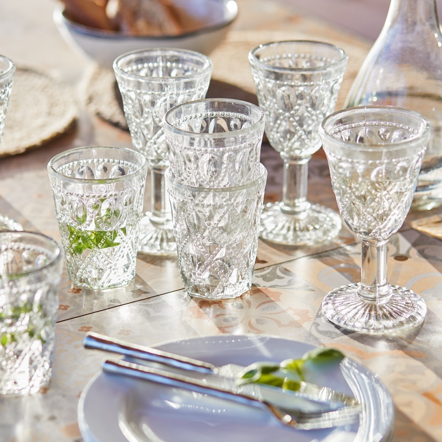 Set di 8 bicchieri Vérane