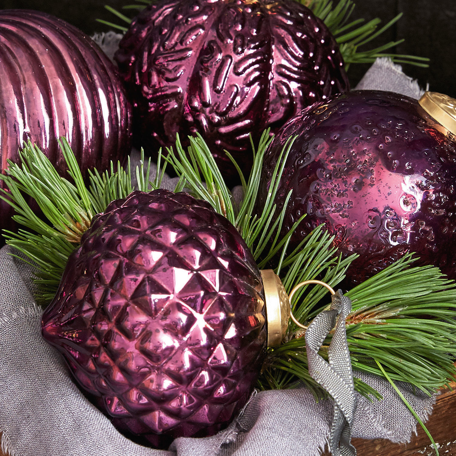 Set di 5 decorazioni natalizie Sambre