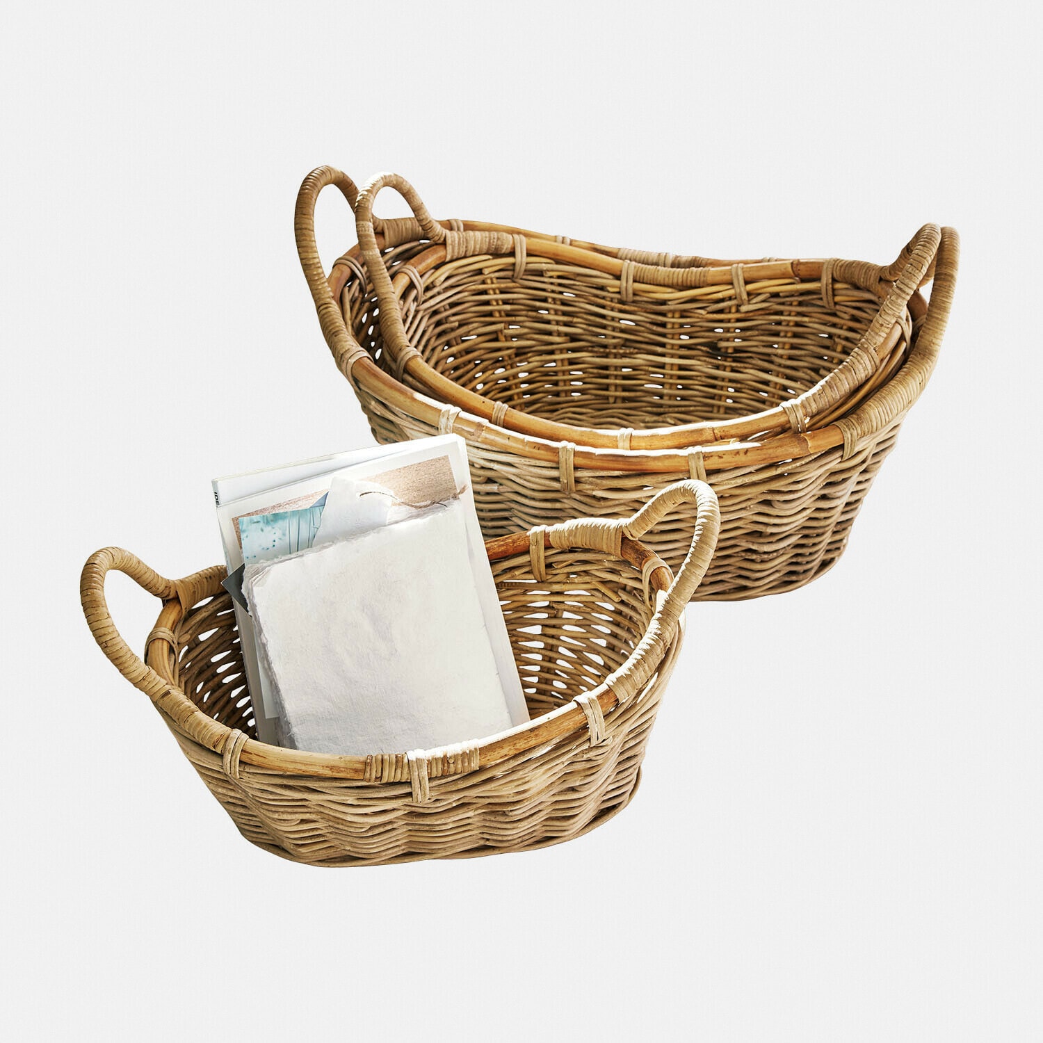 Set di 3 cesti Gavelle