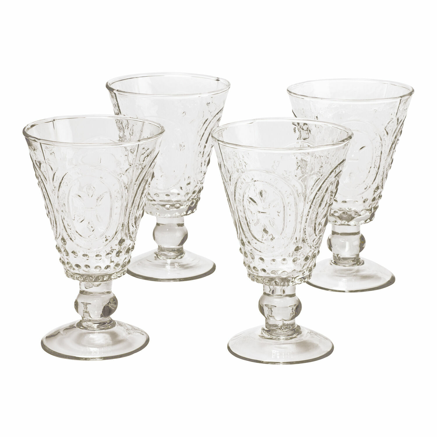 Set di 4 bicchieri da vino Sarton