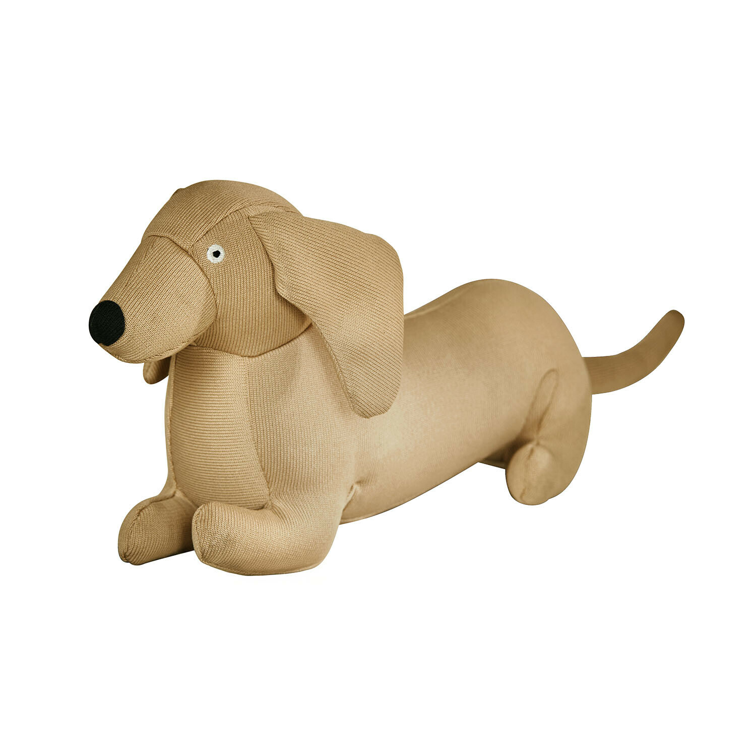 Giocattoli per animali domestici Brisette Bassotto di peluche beige in tessuto morbido, decorazione e giocattolo per bambini