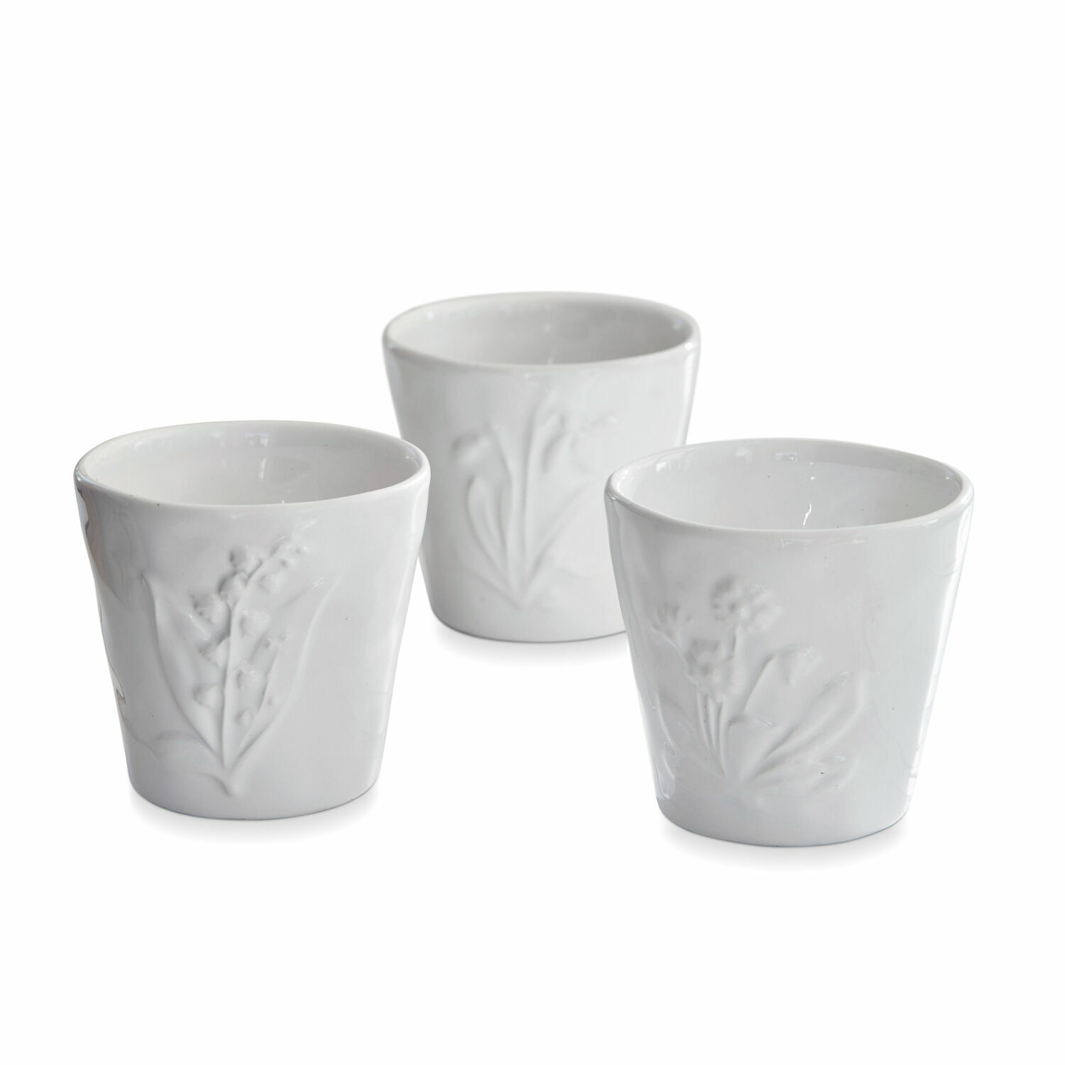 Set di 3 portavasi Spring