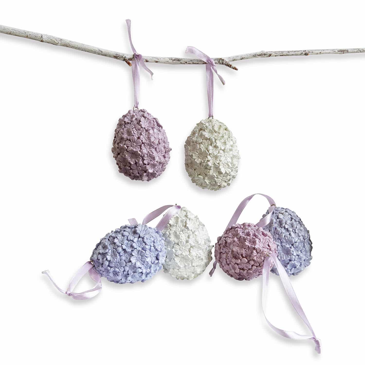 Set di 6 uova di Pasqua Rigaud
