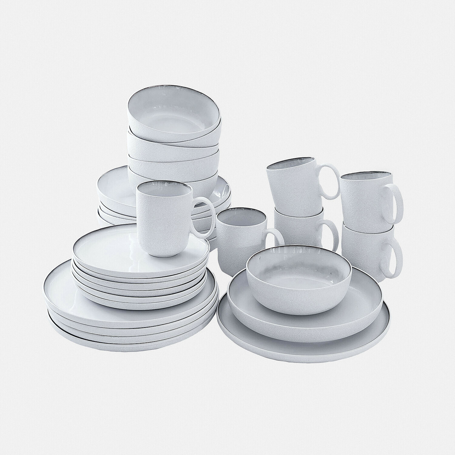 Set di 30 stoviglie Eiruna
