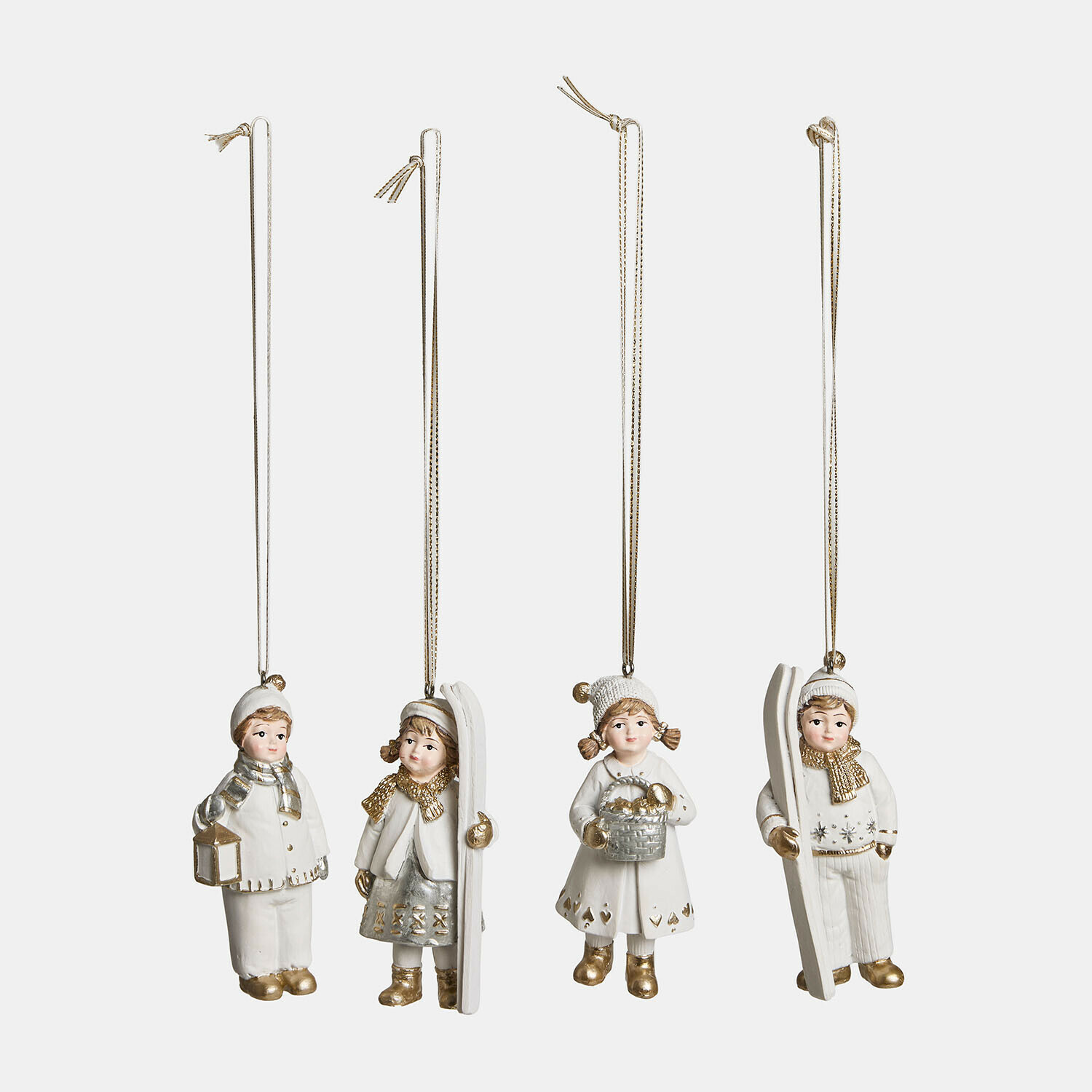 Set di 4 decorazioni da appendere Eirikholt