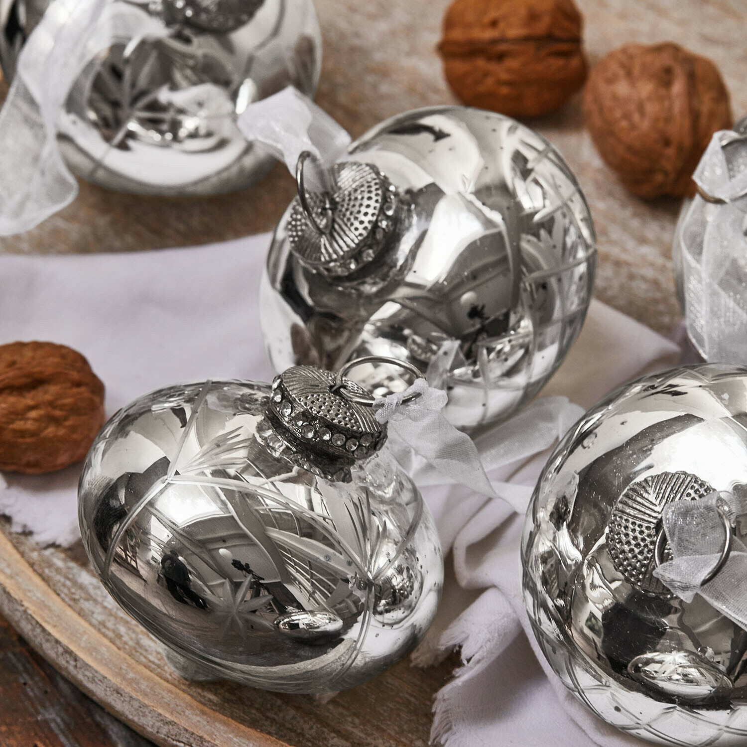 Set di 6 decorazioni natalizie Cheshire