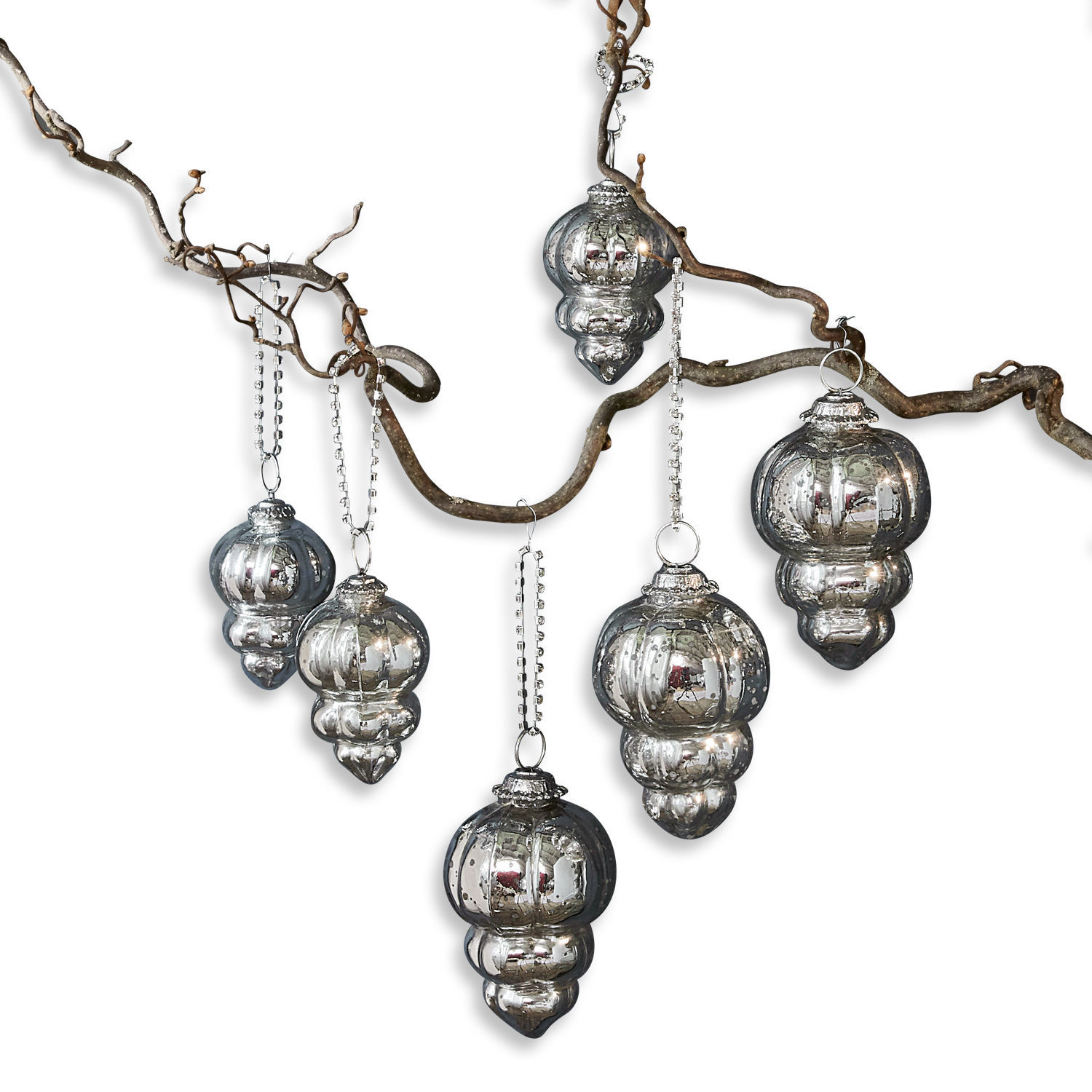 Set di 6 decorazioni natalizie Manot