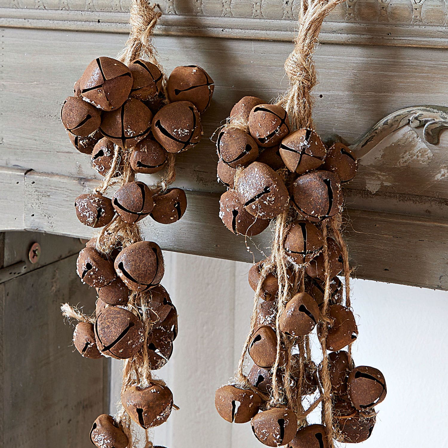 Coppia di decorazioni con campanelle Rubí