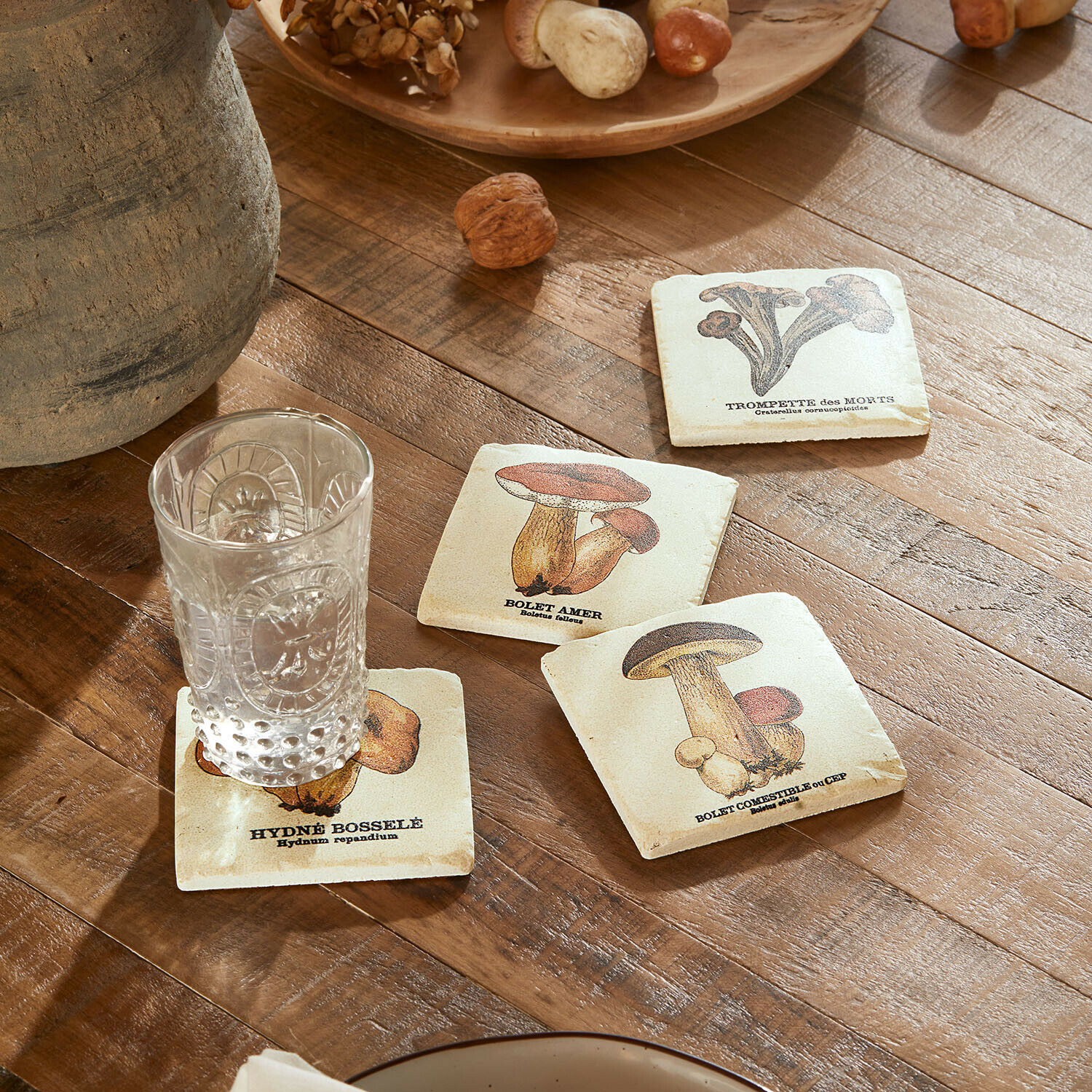 Set di 4 sottobicchieri Jandoria