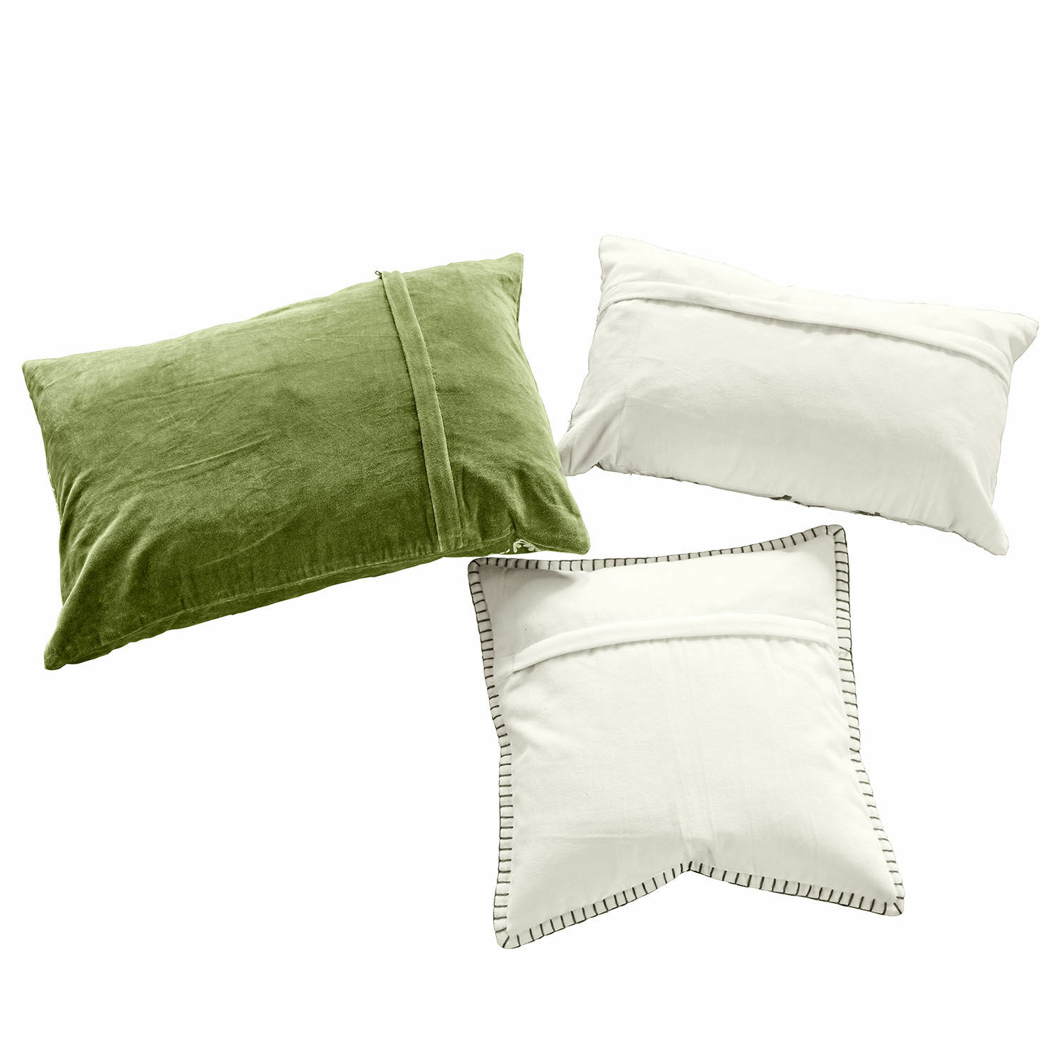 Set di 3 copricuscini Iplique