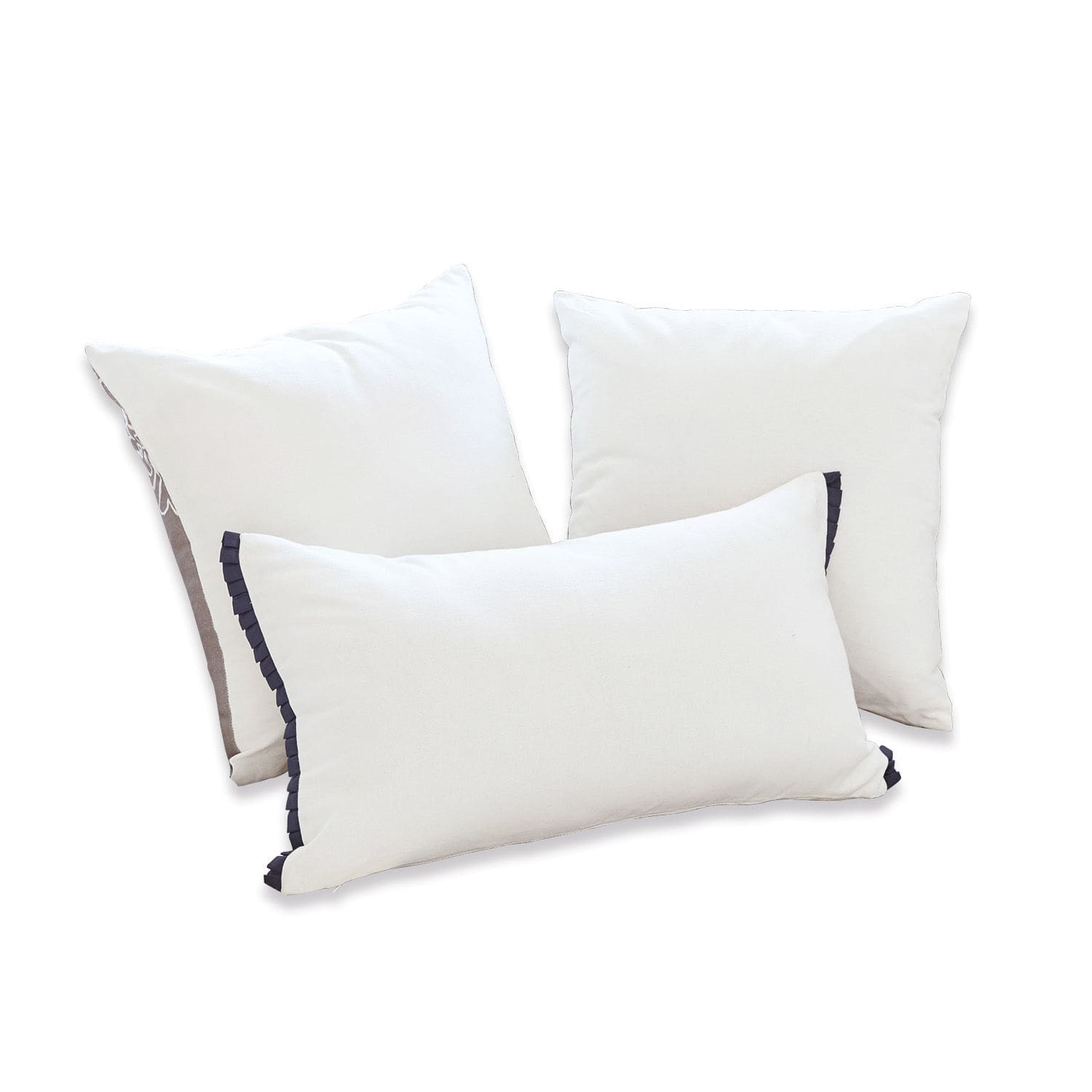 Set di 3 copricuscini Midasse