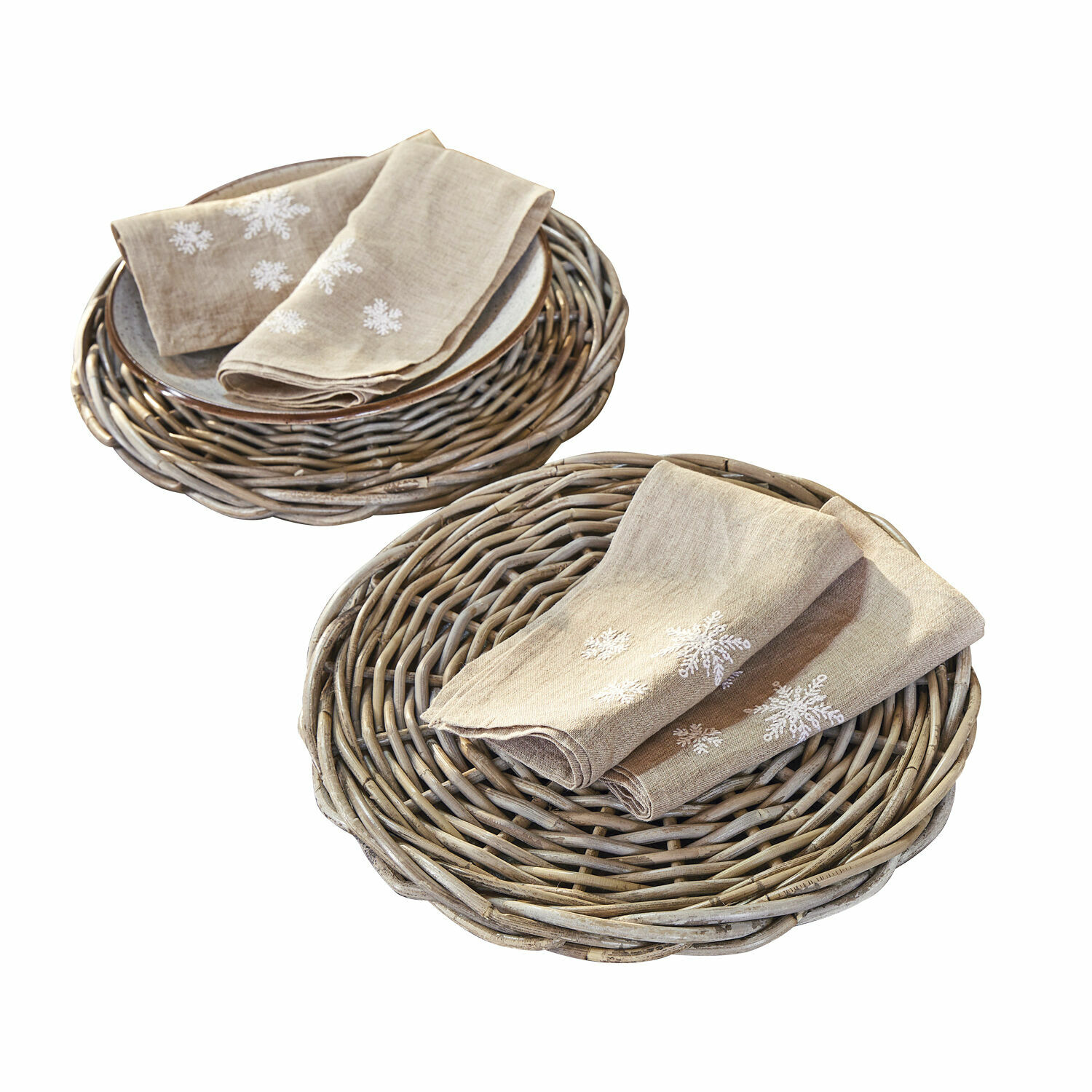Coppia di sottopiatti Bland