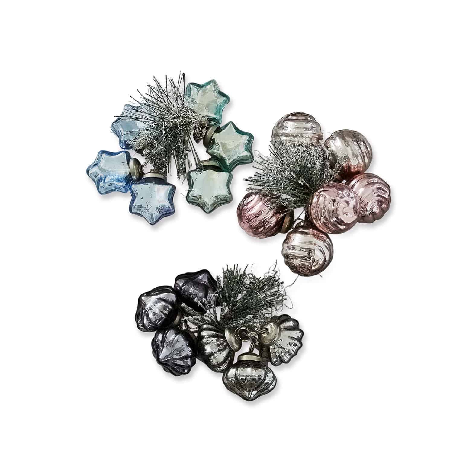 Set di 18 decorazioni natalizie Noela